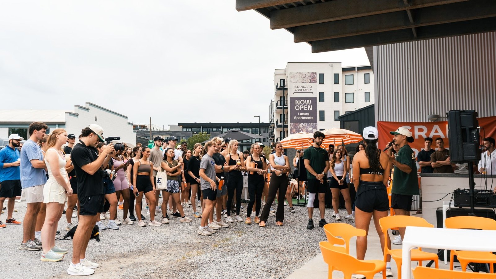 Grand opening community event at Volta