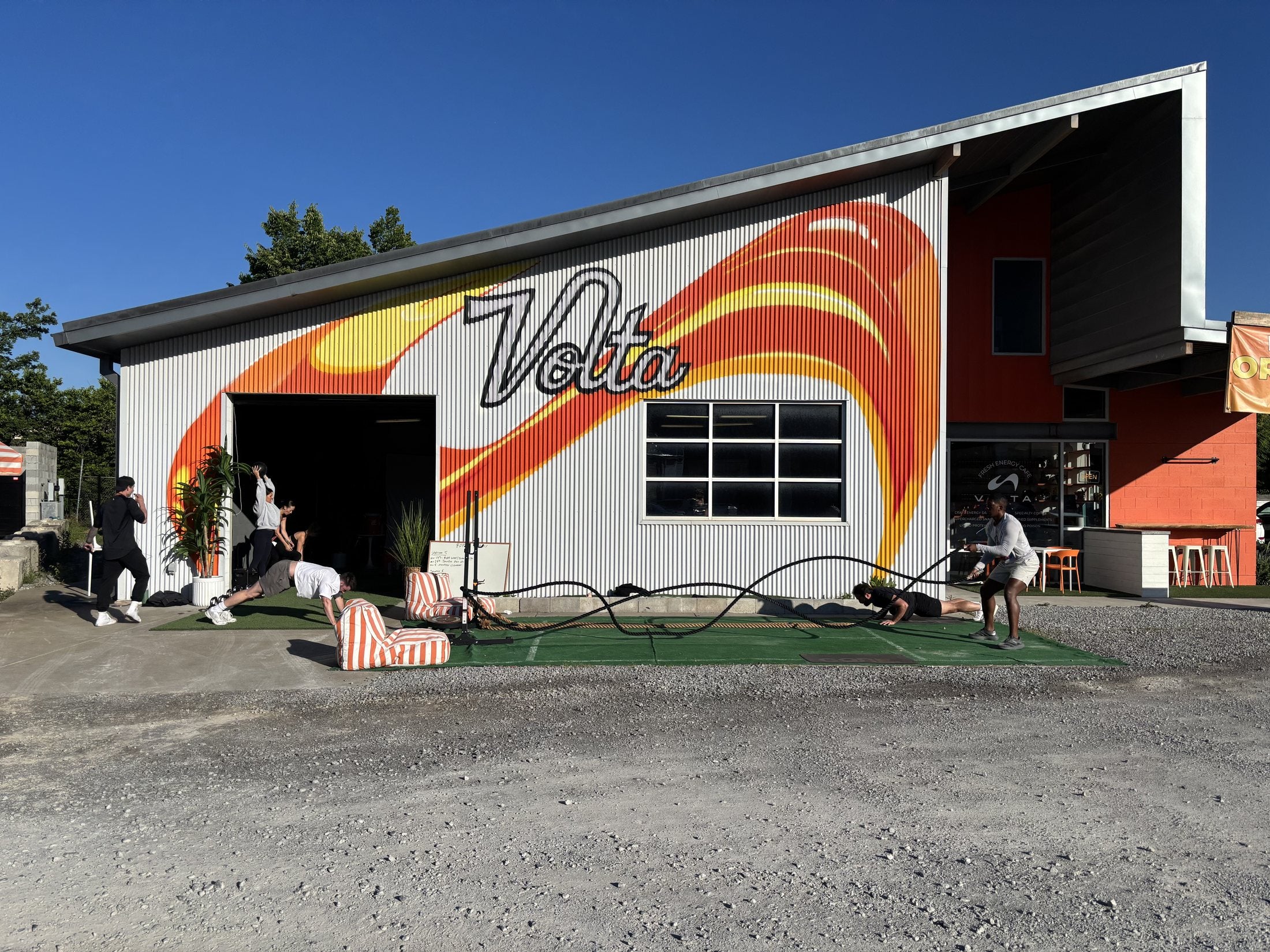 Volta Fitness studio exterior in Nashville