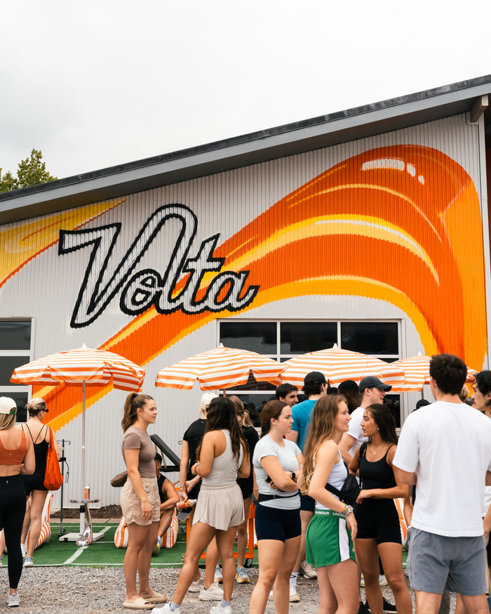 The Volta café storefront