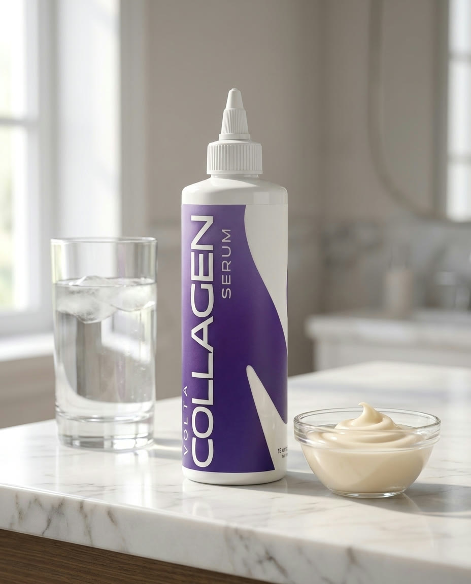 Collagen fibers rebuilding skin structure